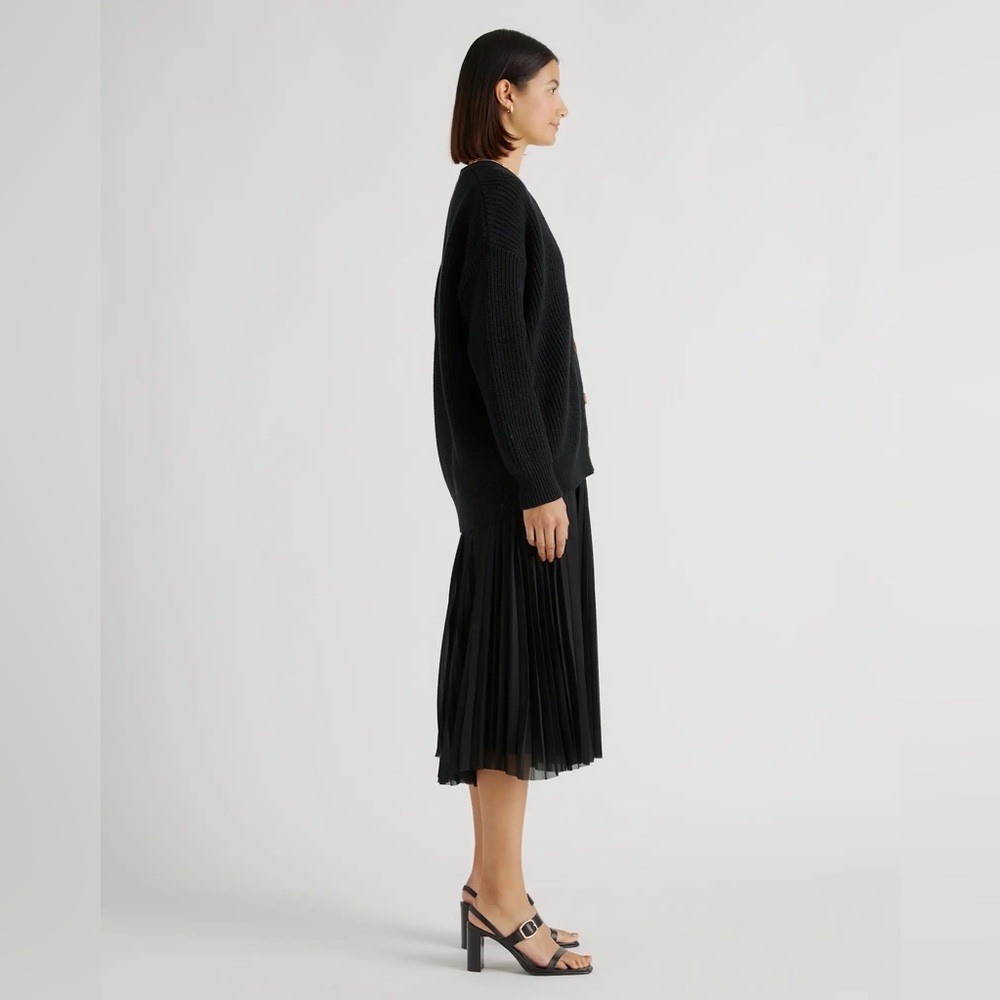 Quince Black Women's Cardigan Sweater - Picture 6 of 12